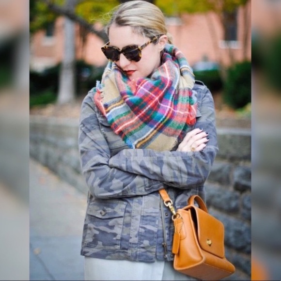 Classic Tartan Plaid Ultra Plush Blanket Scarf - Picture 8 of 8